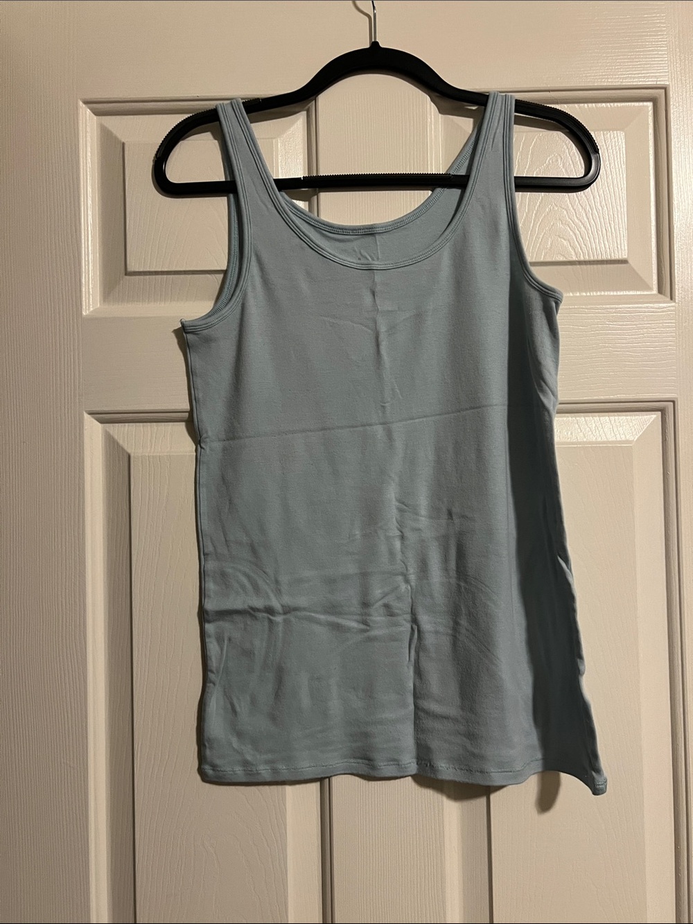a new day Light Blue Scoop Neck Tank Top